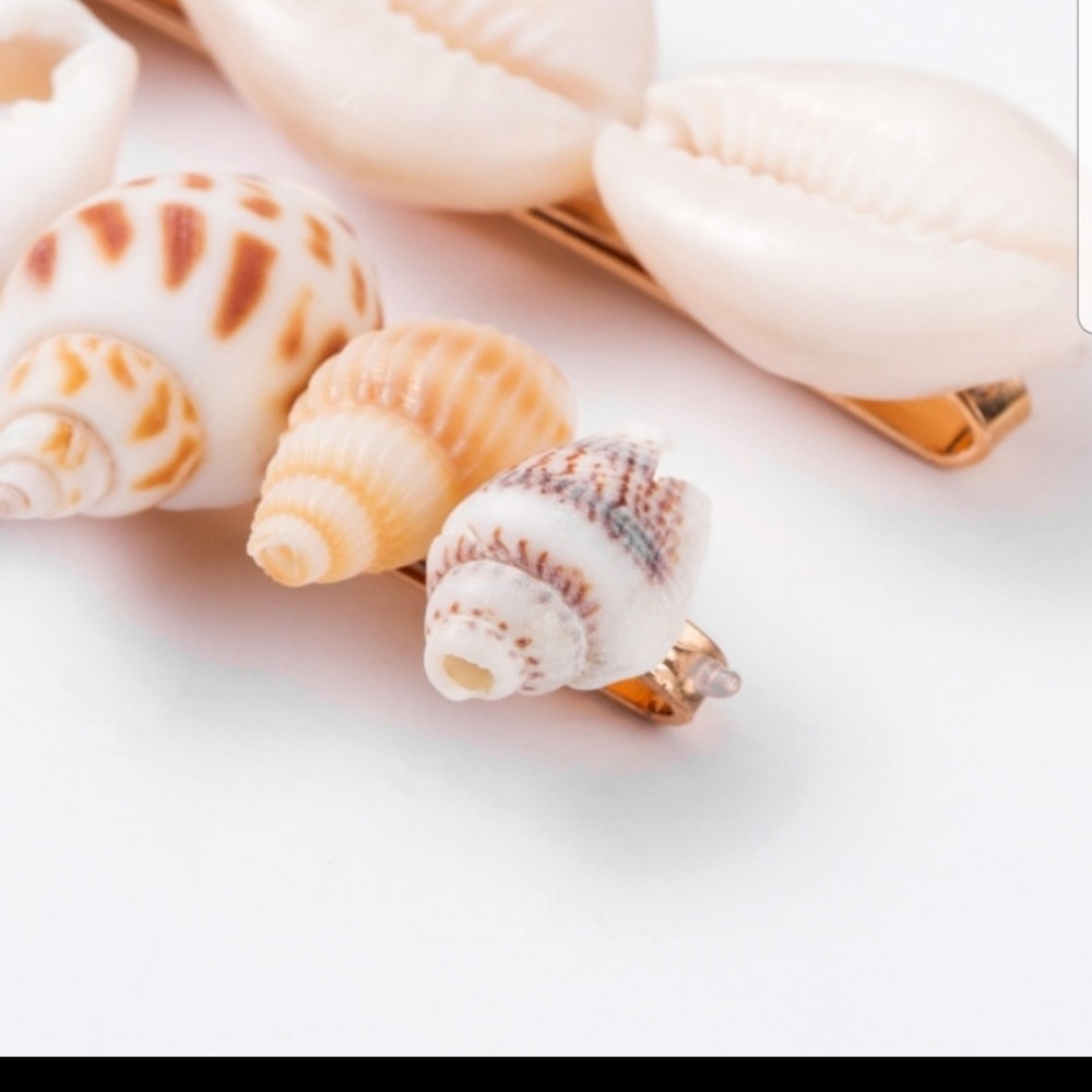 Last set! Beach seashell hair pins - Picture 5 of 6